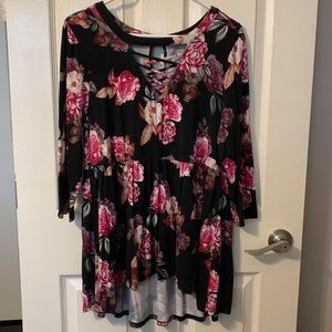 torrid criss cross top